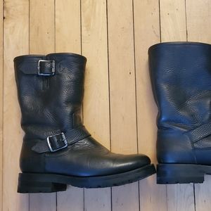 Frye Natalie Mid Lug Engineer Boots